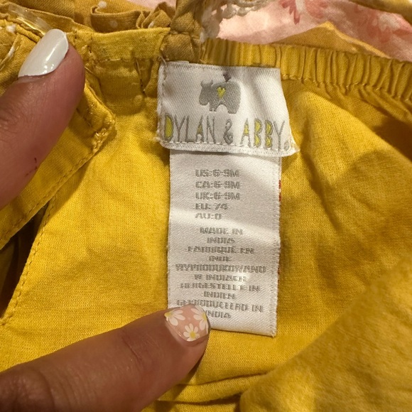2 Dylan & Abby onesie 6-9 months ( #12) - Picture 9 of 9